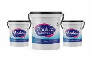 Ebulux paint 4 litres Buckets 